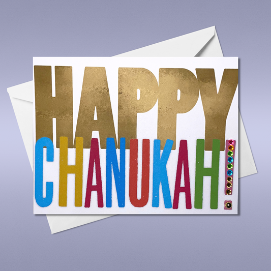 Happy Chanukah Greeting Card