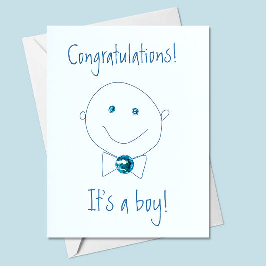 Congratulations! It's a Boy! Greeting Card