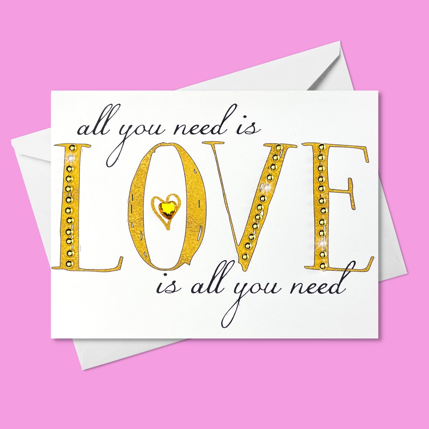 All You Need Is Love Gold + Crystal