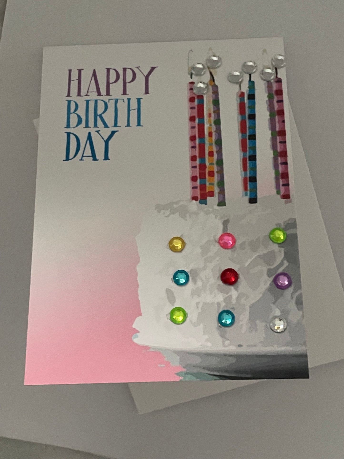 Happy Birthday Greeting Card Mini Size