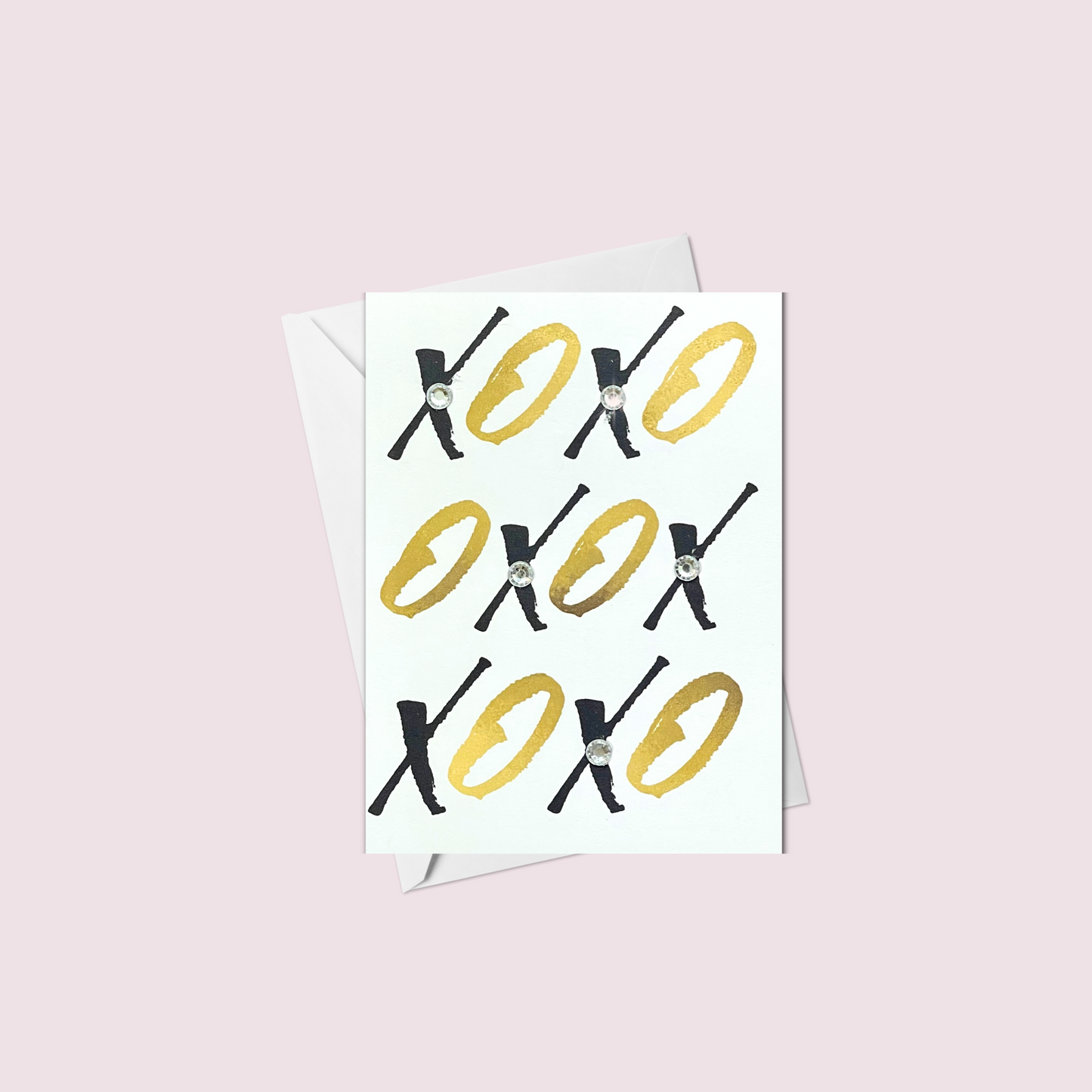 Mini XOXOXO Greeting Card