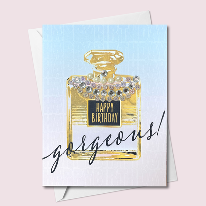 Happy Birthday, Perfume Bottle, Gorgeous!