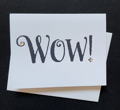 Wow! Greeting Card