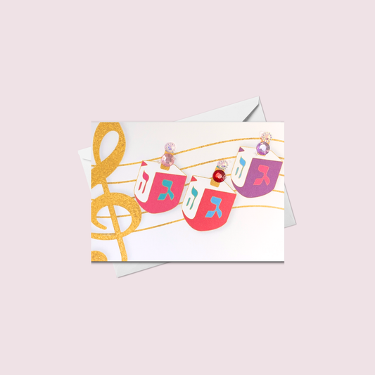 Mini Musical Dreidels Multicolour