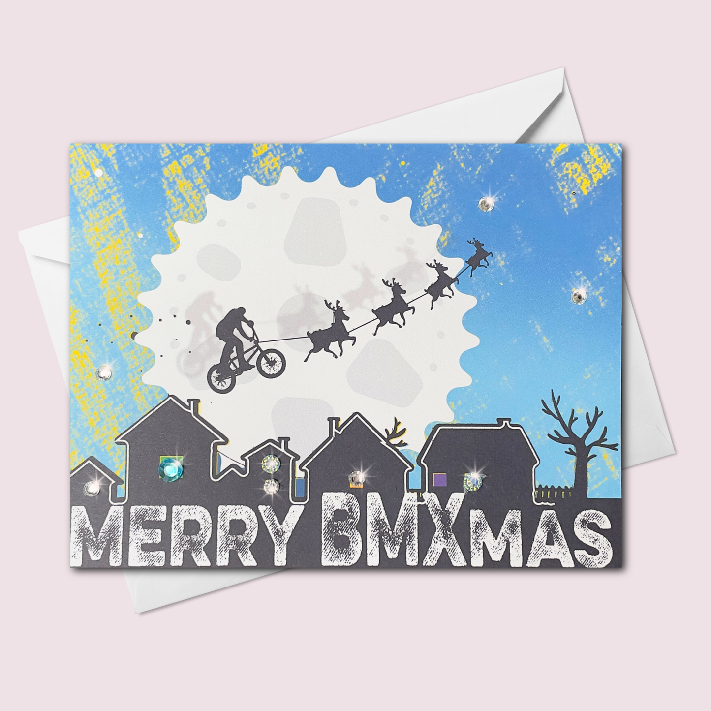 Merry BMXmas Christmas Card