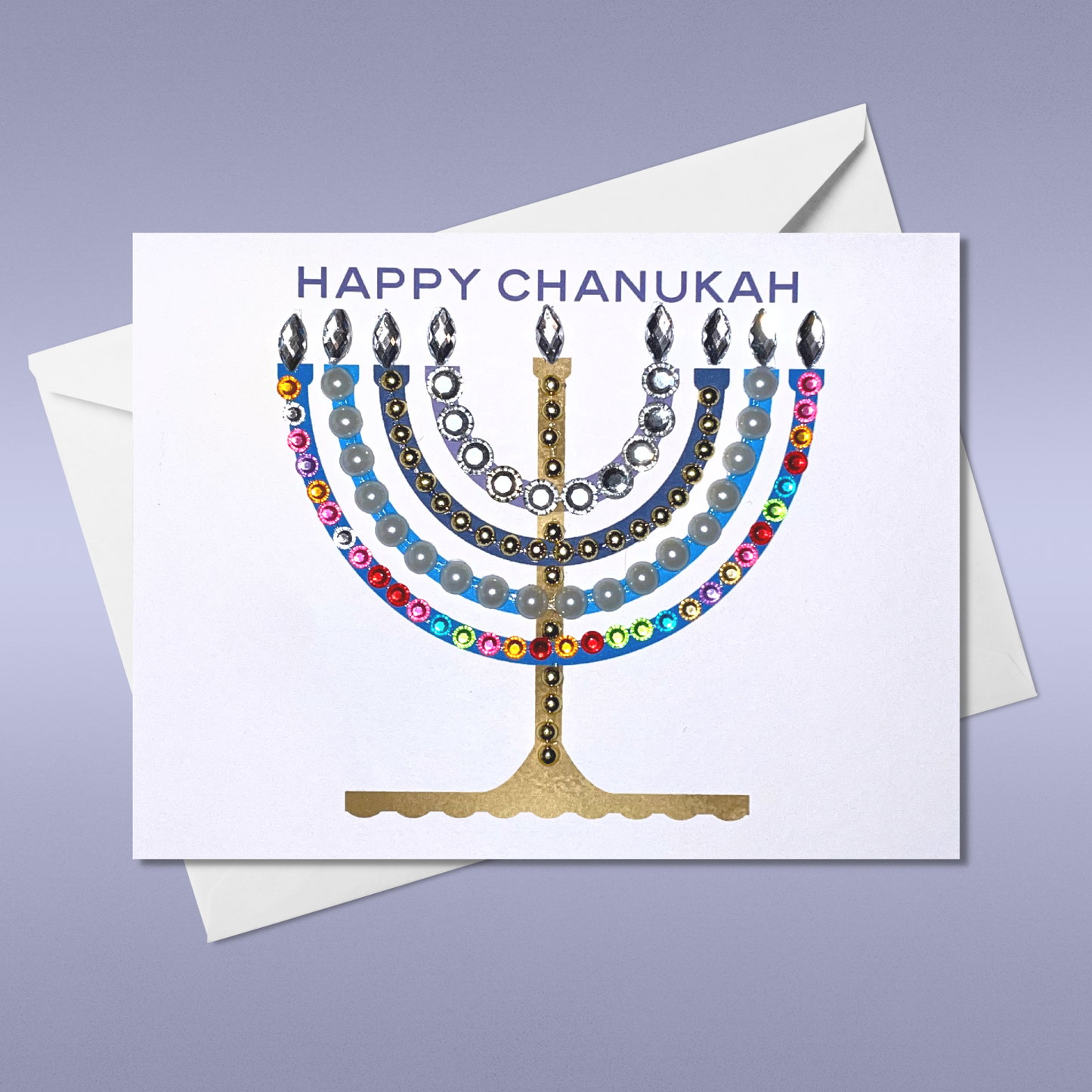 Happy Chanukah Menorah