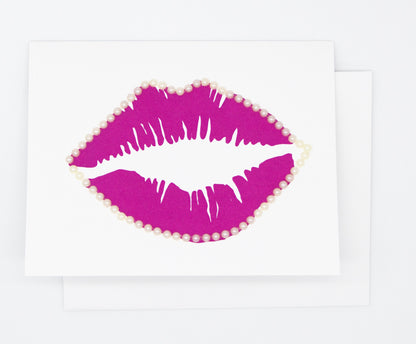 Sealed With A Kiss Greeting Card