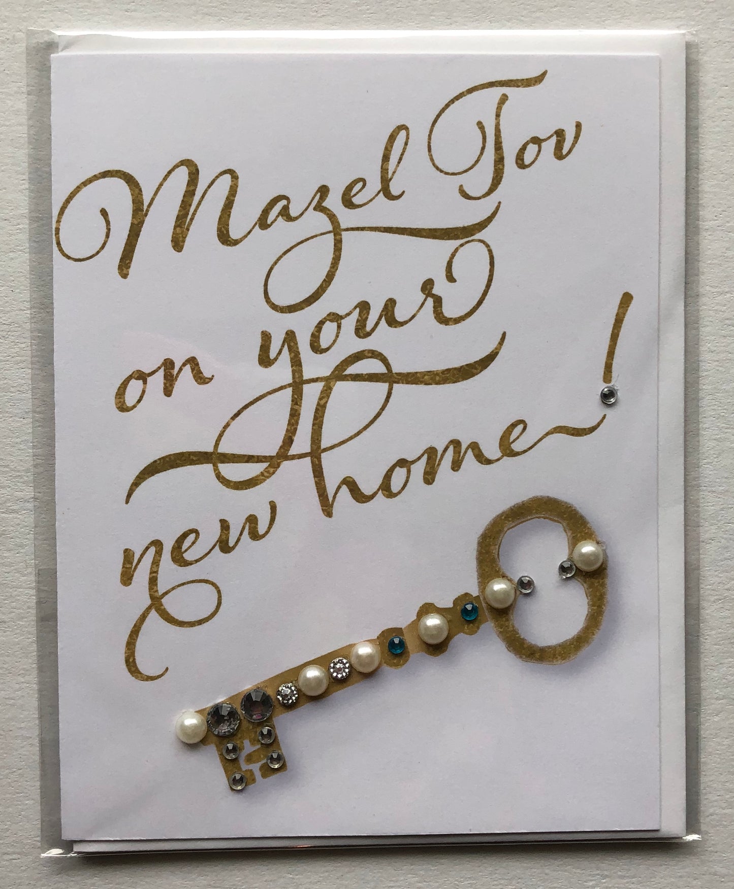 Mazel Tov On Your New Home! Greeting Card