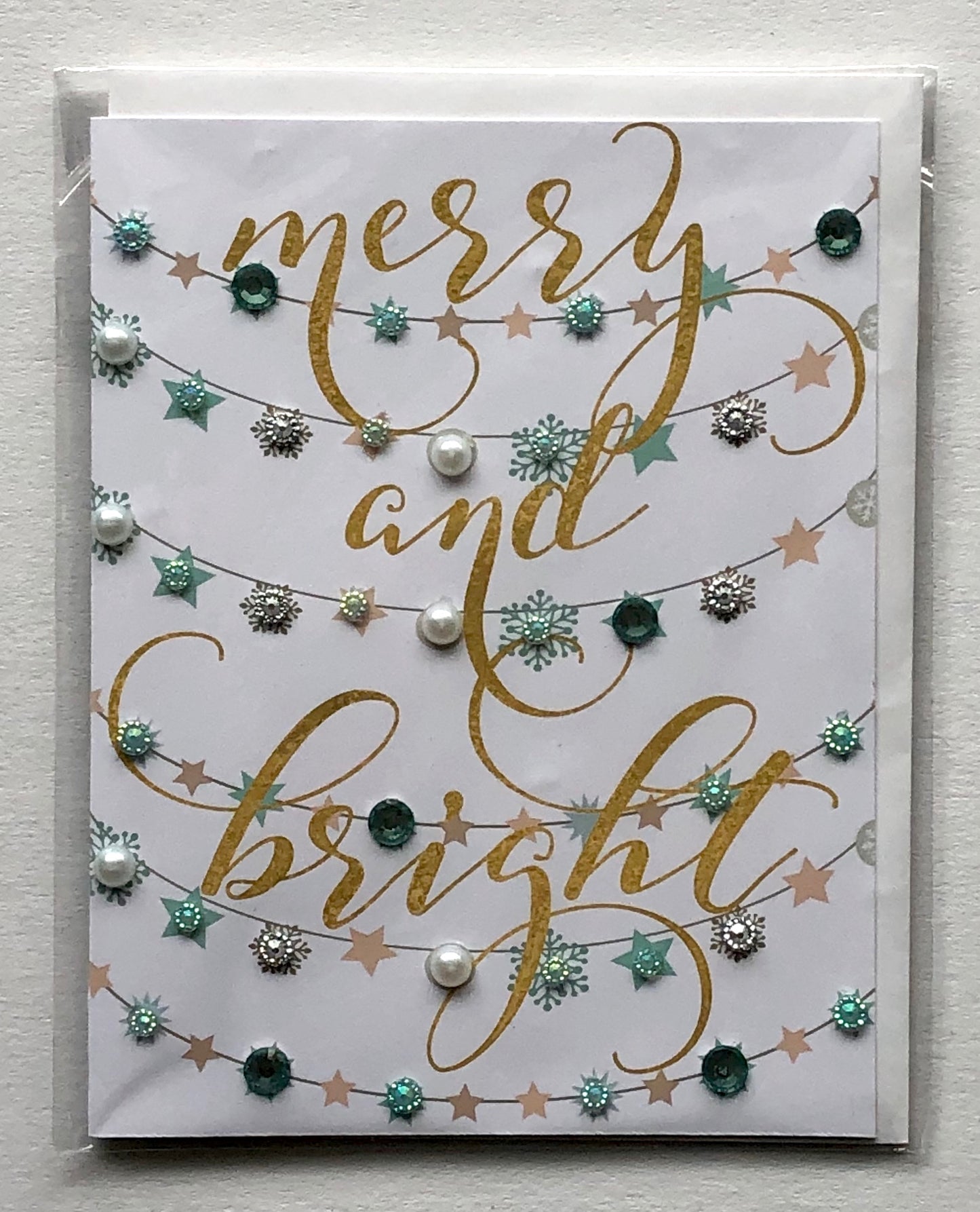 Merry and Bright! Christmas Holiday Greeting Card