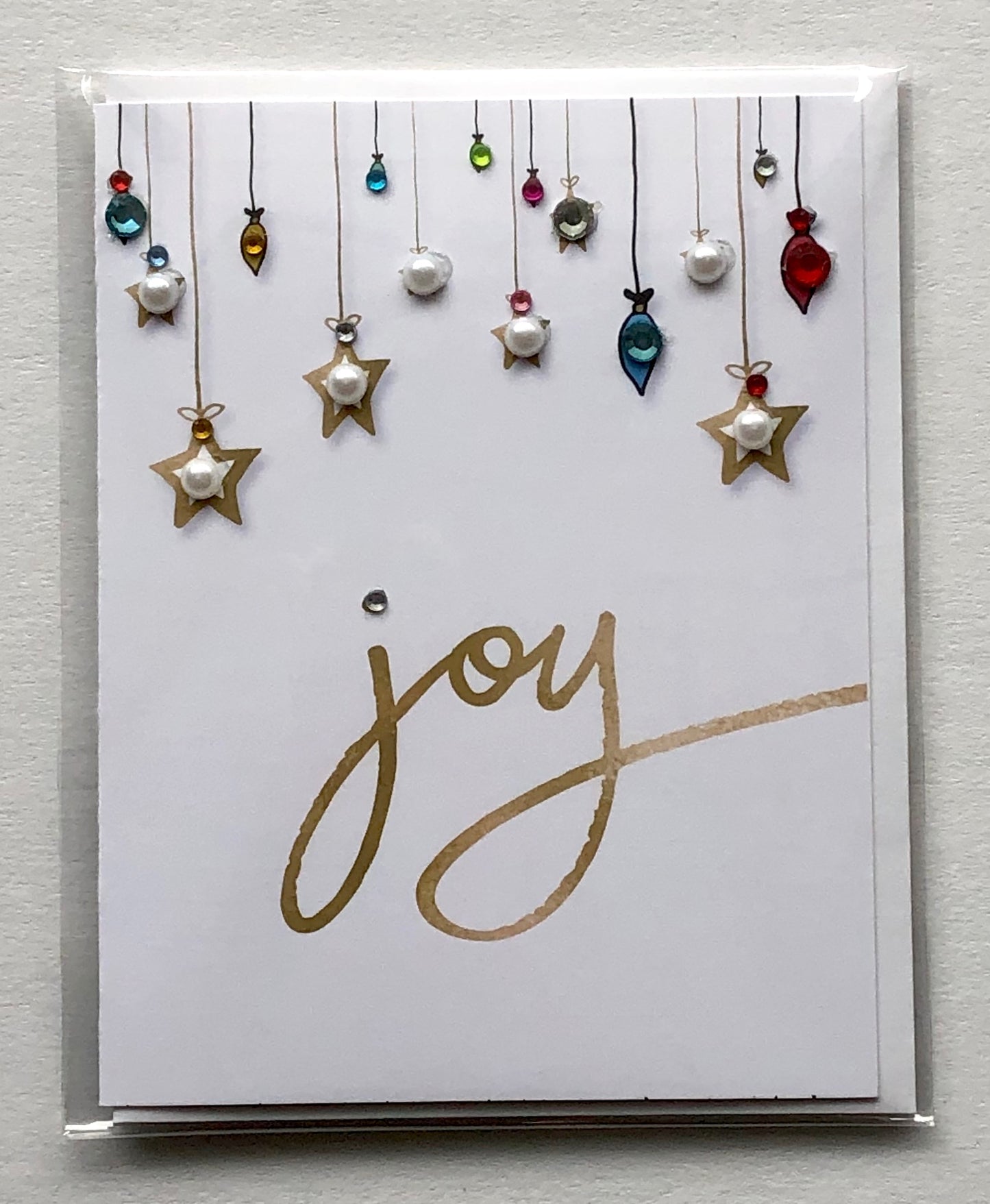 Merry Christmas Joy Greeting Card