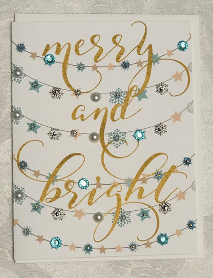 Merry and Bright! Christmas Holiday Greeting Card