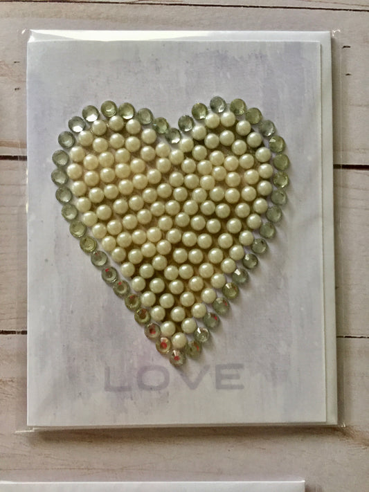 Heart of pearls