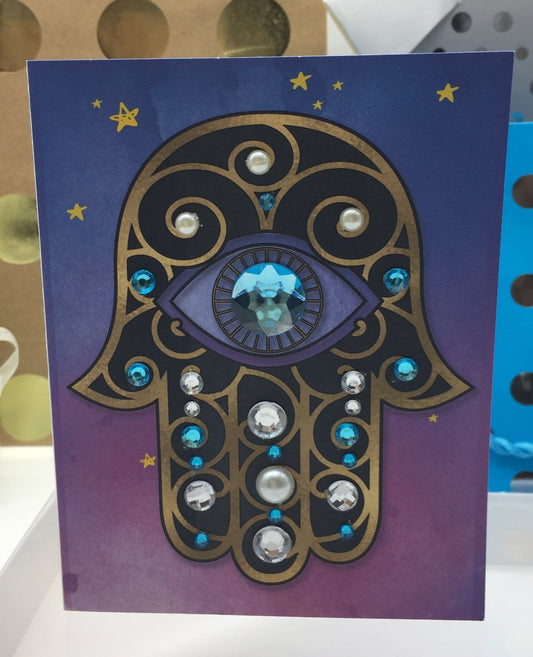 Hamsa greeting card