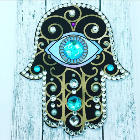 Hamsa greeting card