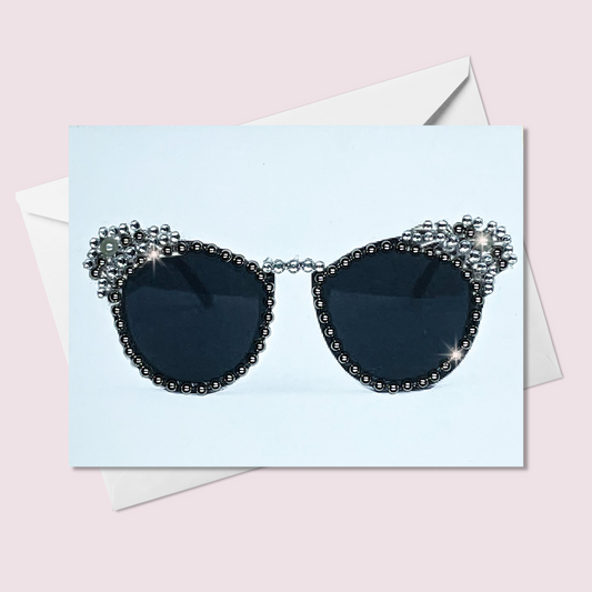 Fashion Sunglasses Greeting Card