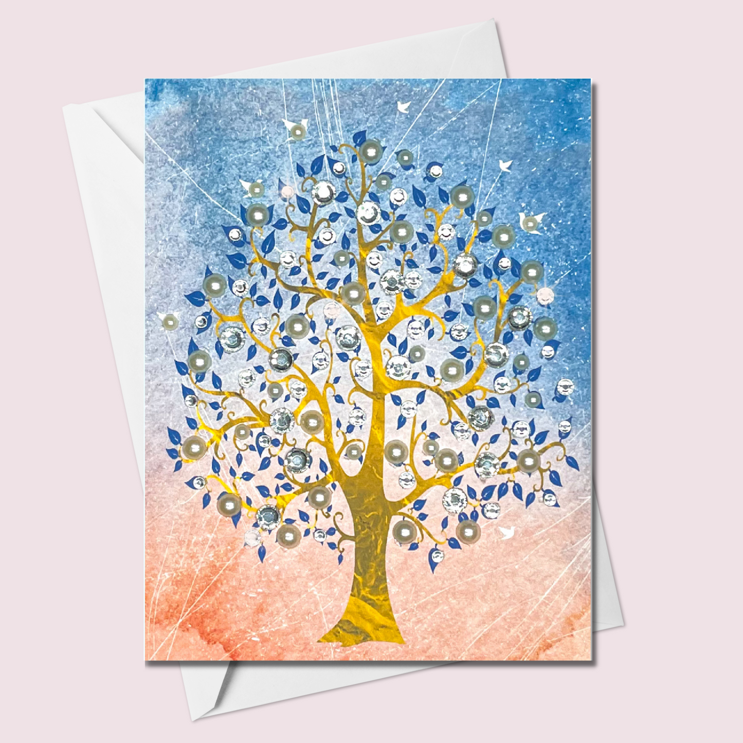 Tree of Life Watercolour Card