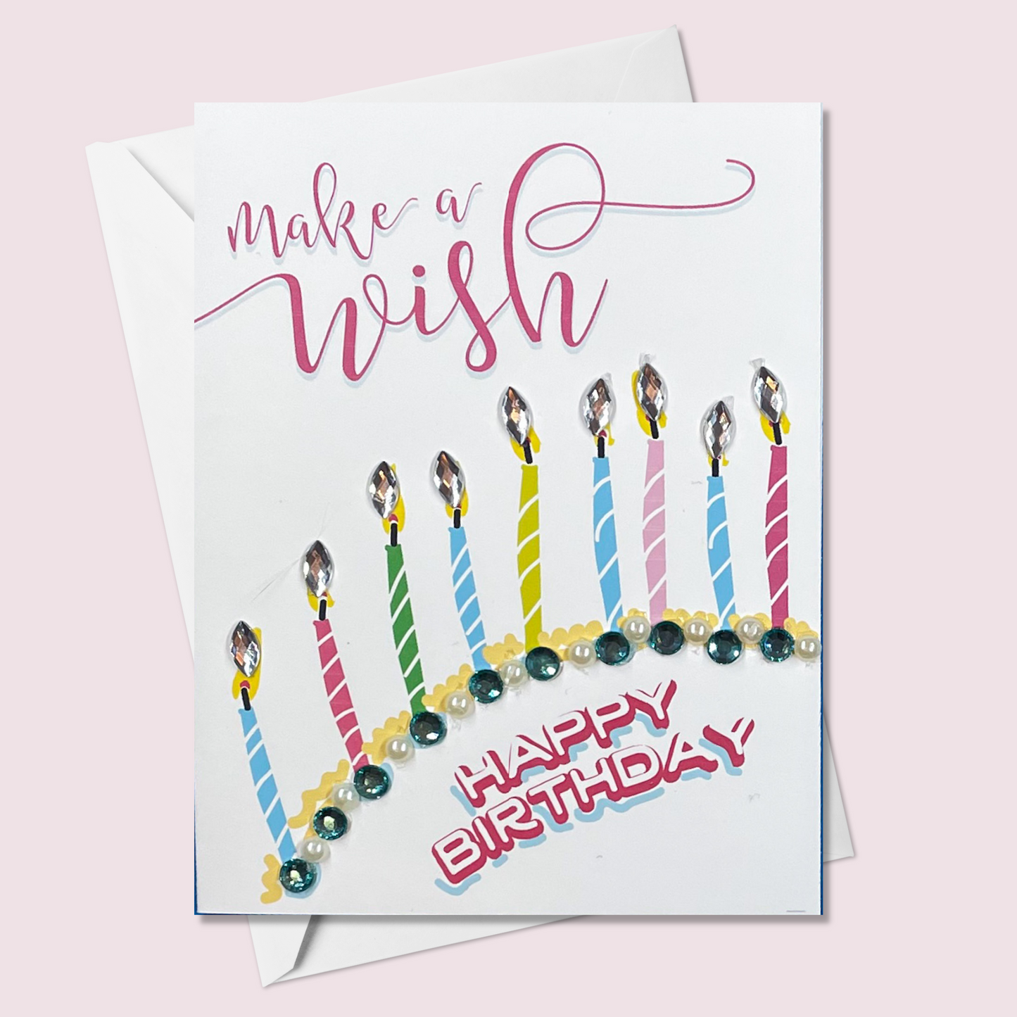 Make A Wish Happy Birthday Greeting Card